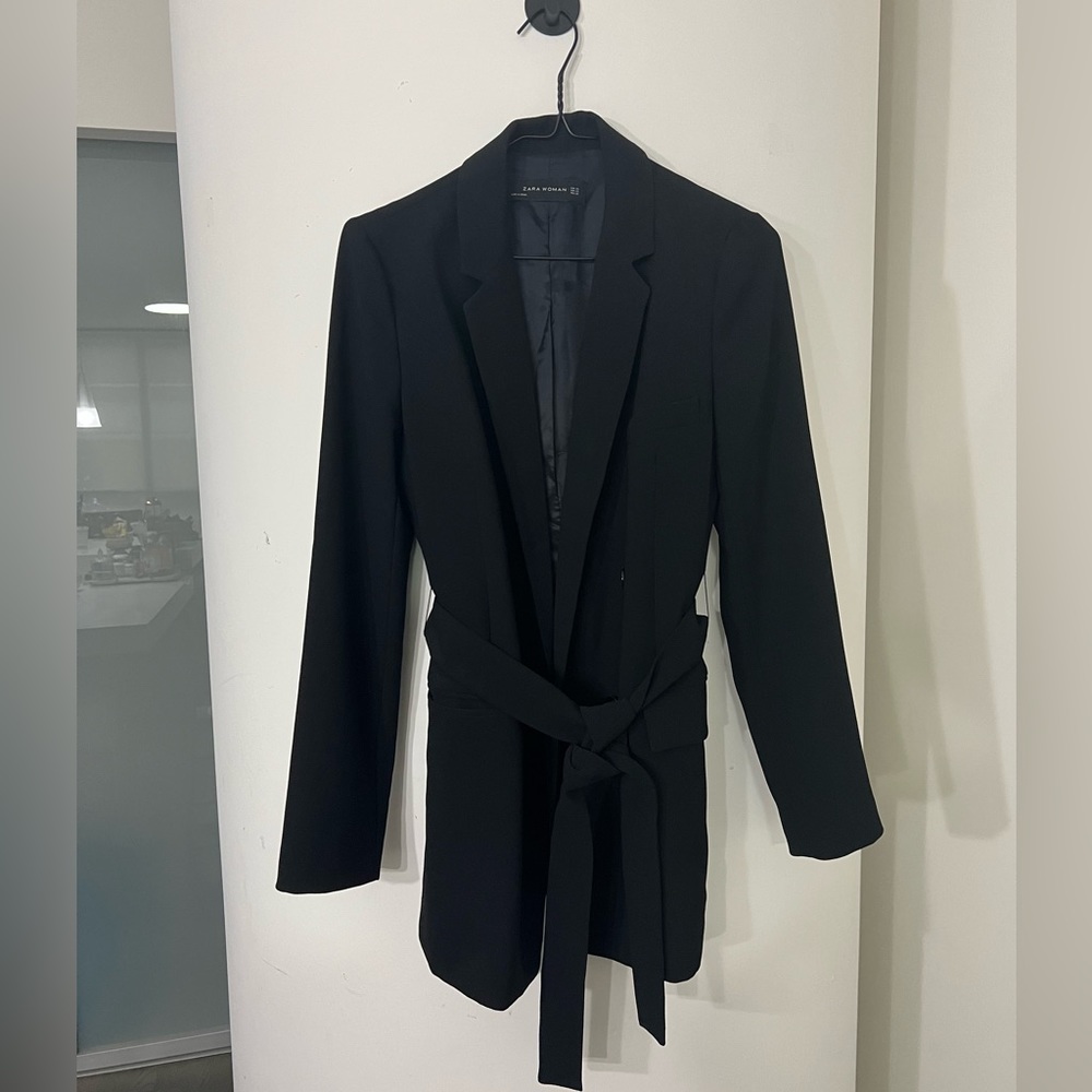 Zara Double-Breasted Classic Blazer